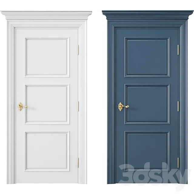 Door 414 3D Model