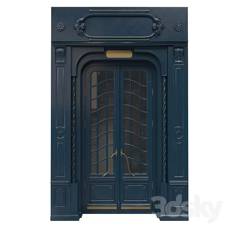Door 47 3D Model Free