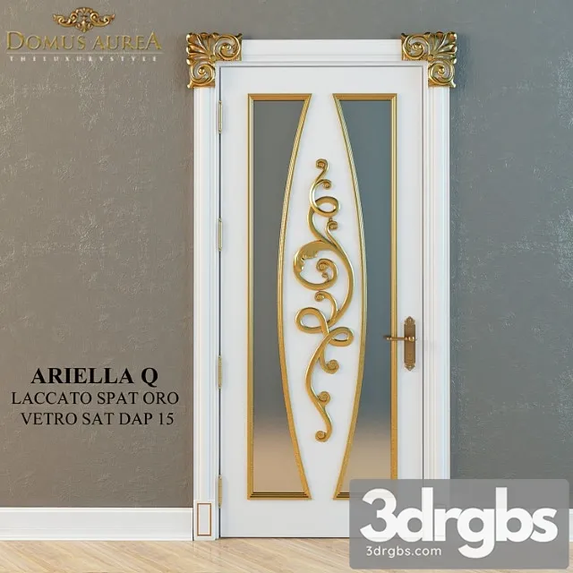 Door ariella q 3D Model Free