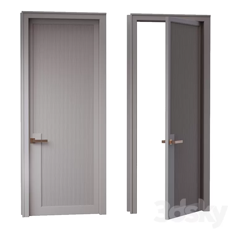door artline 3 3D Model Free