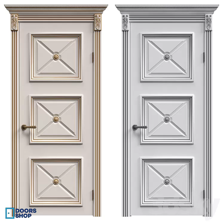 Door B-31 3D Model