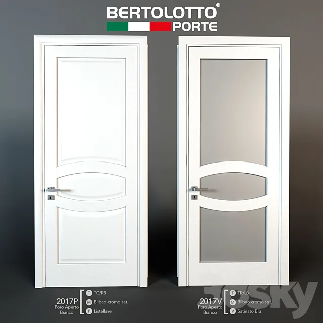 Door Bertolotto 2017P 3DModel