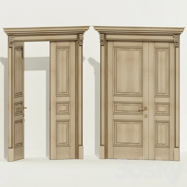 Door classic two-field Free Download