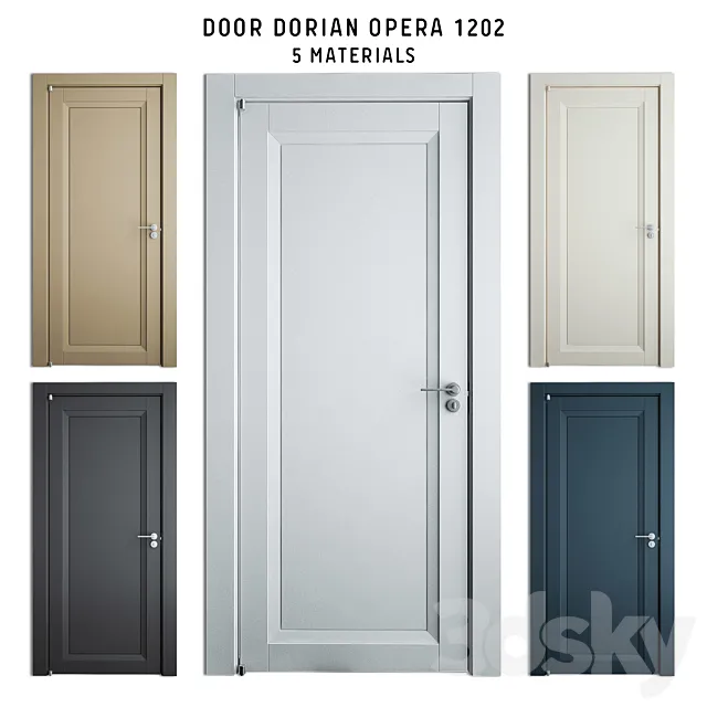 Door Dorian Opera 1202 3DModel
