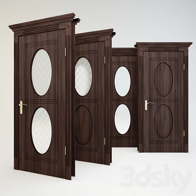 Door “Faberge 3” and “Faberge 3 Up” Mari furniture factory 3D Model