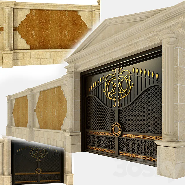 door fence 3DModel