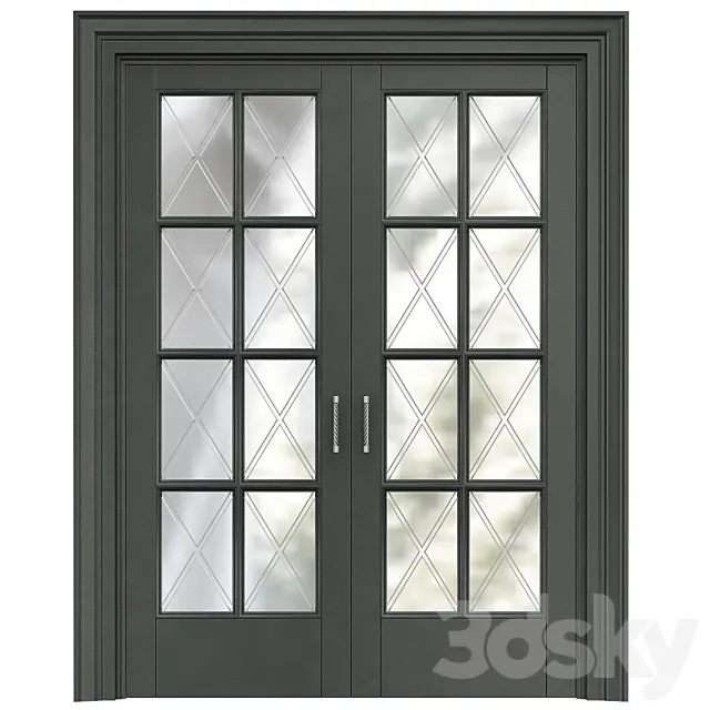 Door for home_5 3D Model