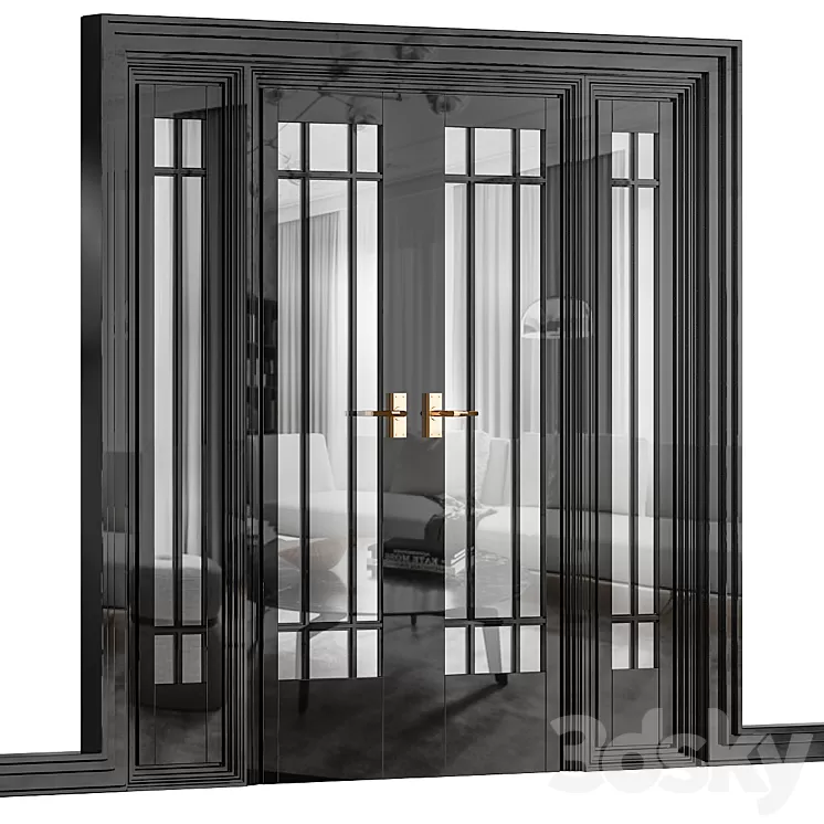 Door for interior №46 3D Model Free
