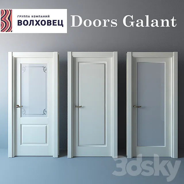 Door Galant Volhovets 3DModel