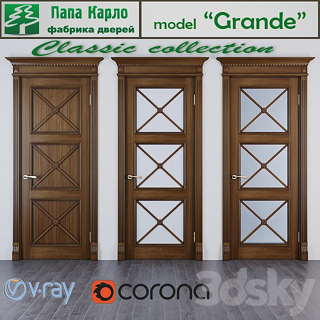 Door Grande (Series Classic) 3DModel