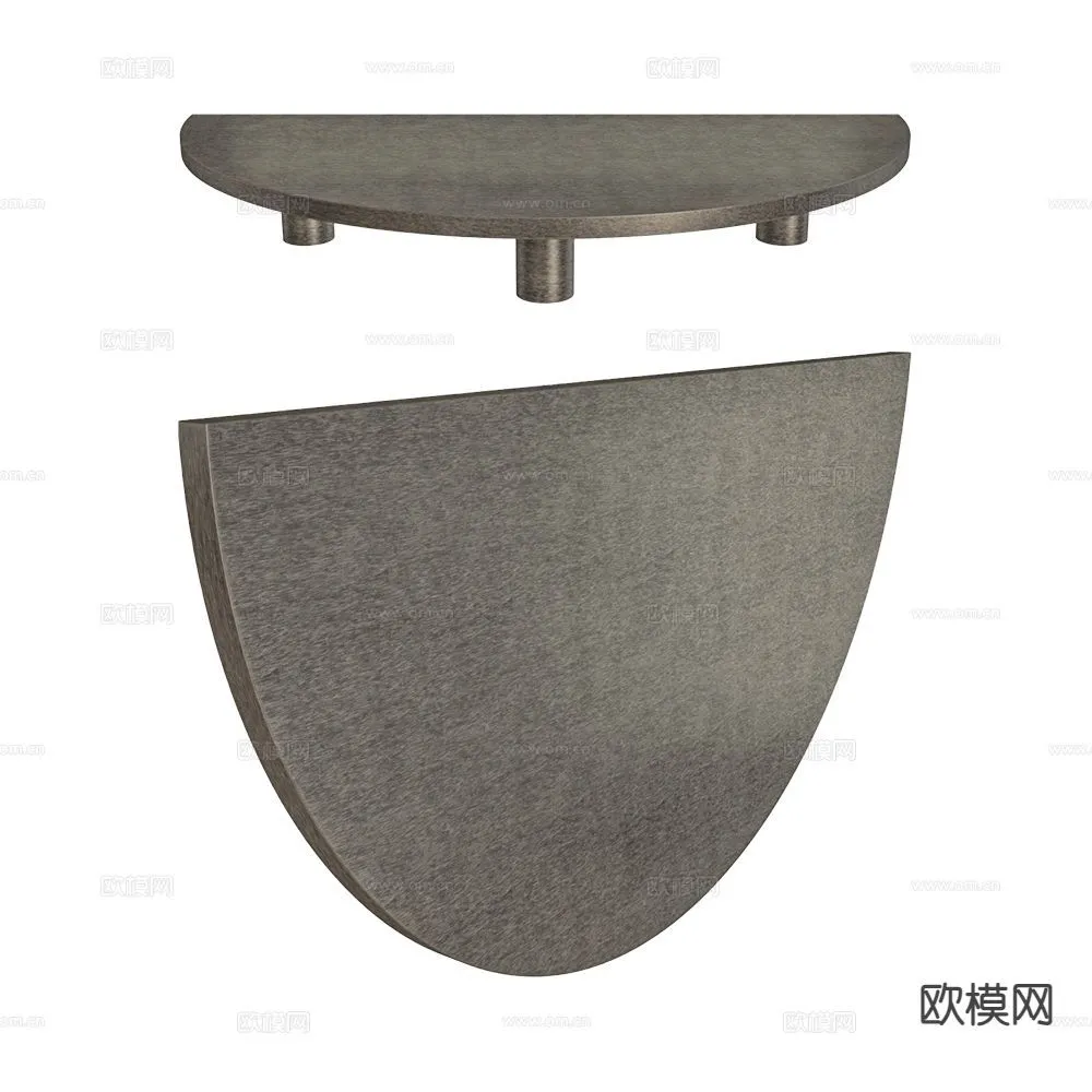 DOOR HANDLE - 3D Model For Interior Design - 11267