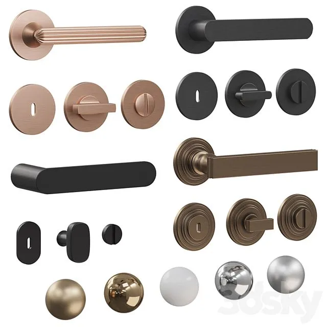 Door handles DND Zeppelin Luce Pure Lucrezia Free Download