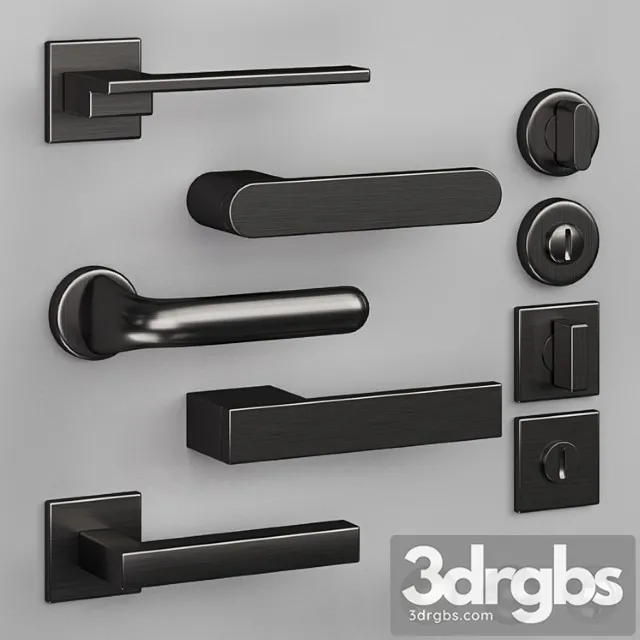 Door Handles Olivari 7 3D Model Free
