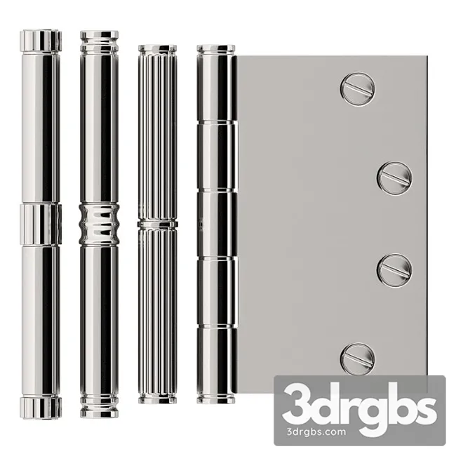 Door hinges nanz 2 3D Model Free