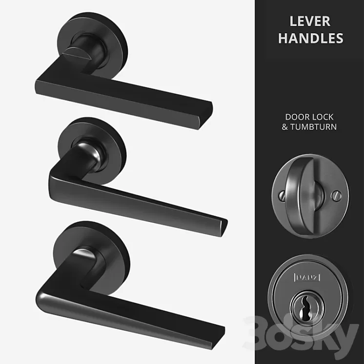 Door Lever Handles Nanz N ° 2065 2085 2079