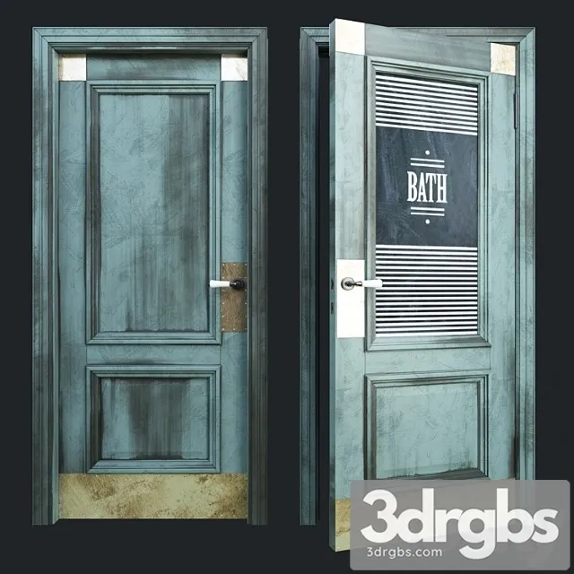 Door Loft 3 3D Model Free