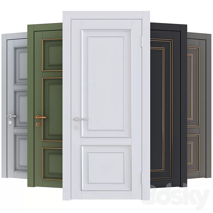 Door Mals-5 3D Model Free