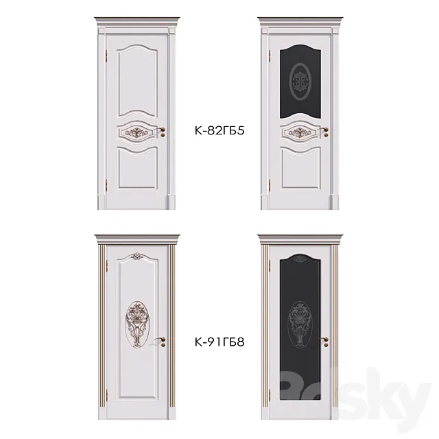 Door models K-82GB5_K-91GB8 3D Model