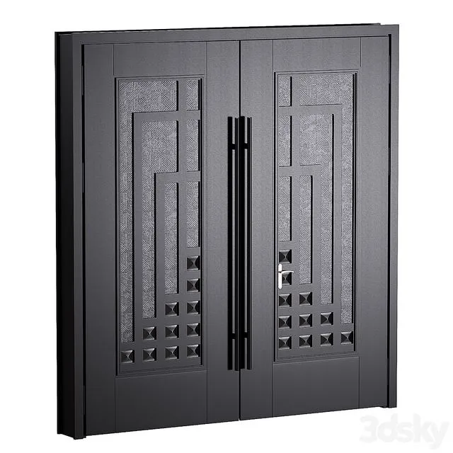 Door Modern house 01 - Gate Free Download