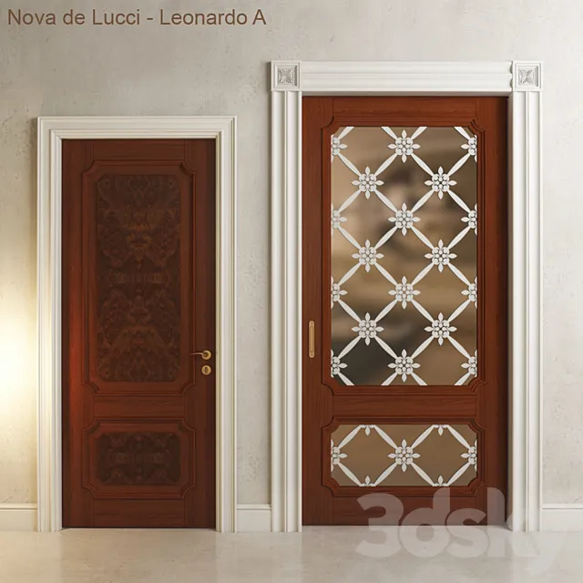 Door - Nova de Lucci - Leonardo A 3D Model