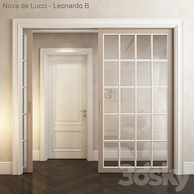 Door - Nova de Lucci - Leonardo B 3DModel