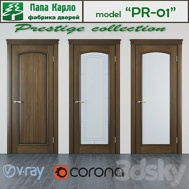 Door PR-01 (series Prestige) 3DModel