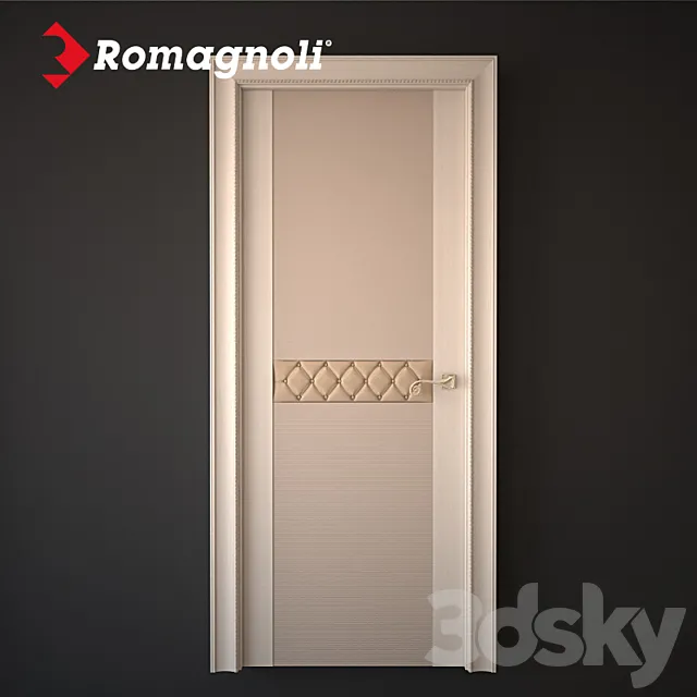 Door Romagnoli Pasha art.SH1INSCAP 3D Model