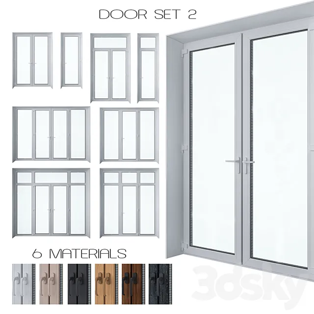 Door Set 2 3DModel
