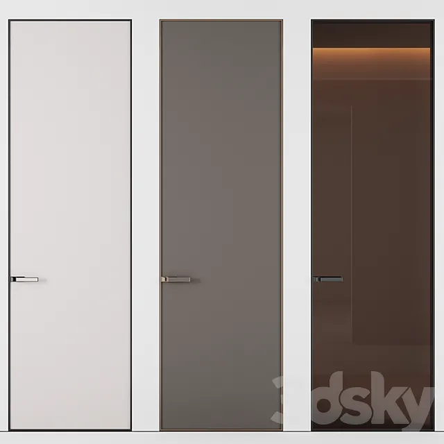 Door set №4 3D Model