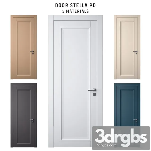 Door stella pd 3D Model Free