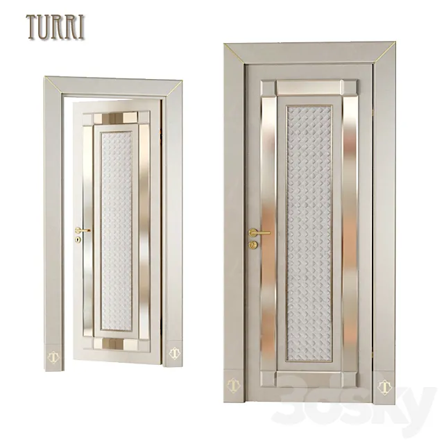 Door Turri Caractere GS121L MF05C 3DModel