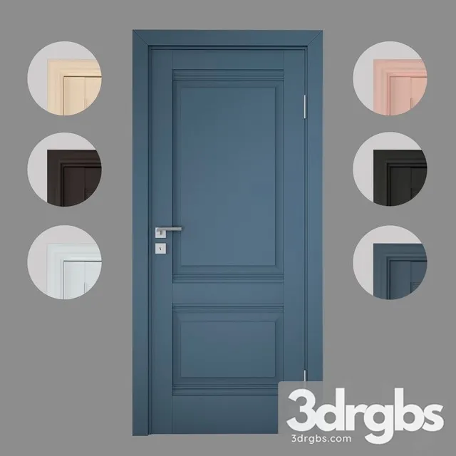 Door U1 ProfilDoors 3D Model Free
