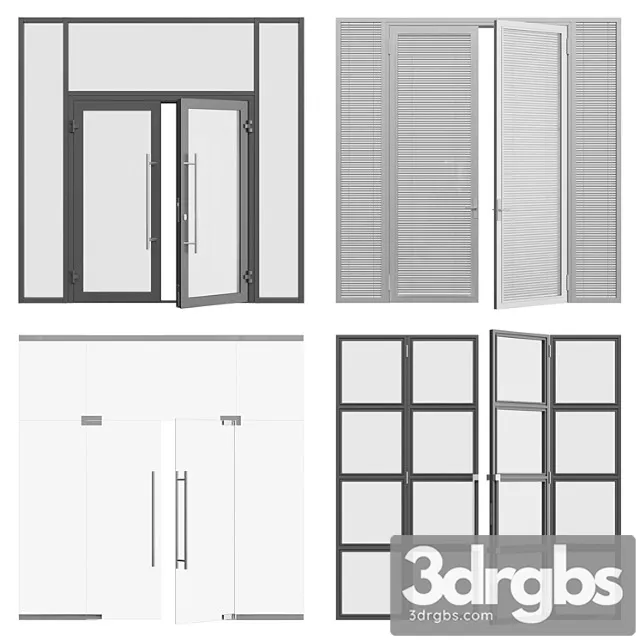Door V7 3D Model Free