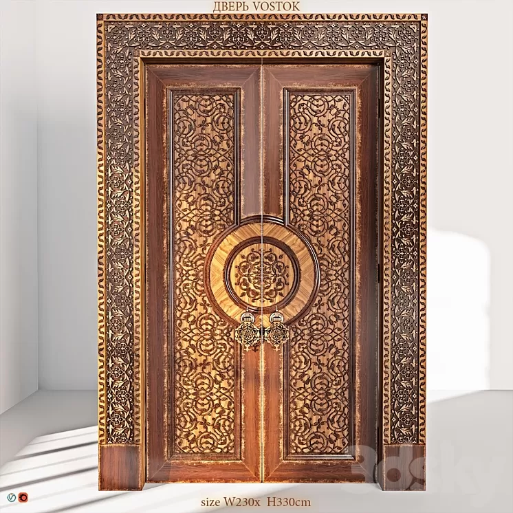 door VOSTOK 3D Model