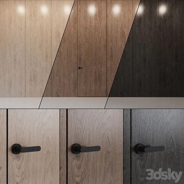 Door Wall Panel_02 (Muzafarov Collections) 3D Model