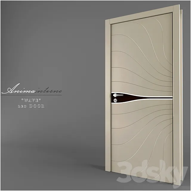 Door Wave - Animainterno 3D Model
