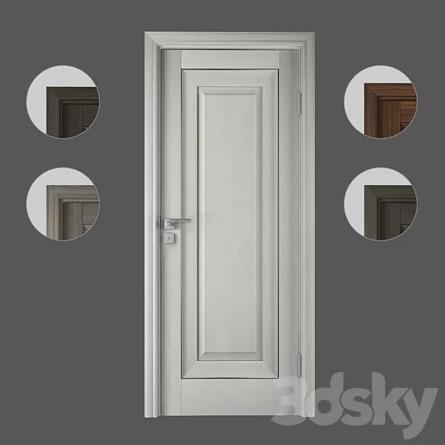 Door X23 Profiledoors 3D Model