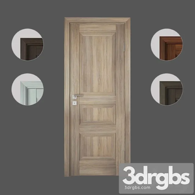 Door x82 profildoors 3D Model Free