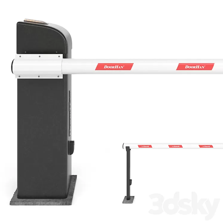 DoorHan Barrier Pro 3D Model