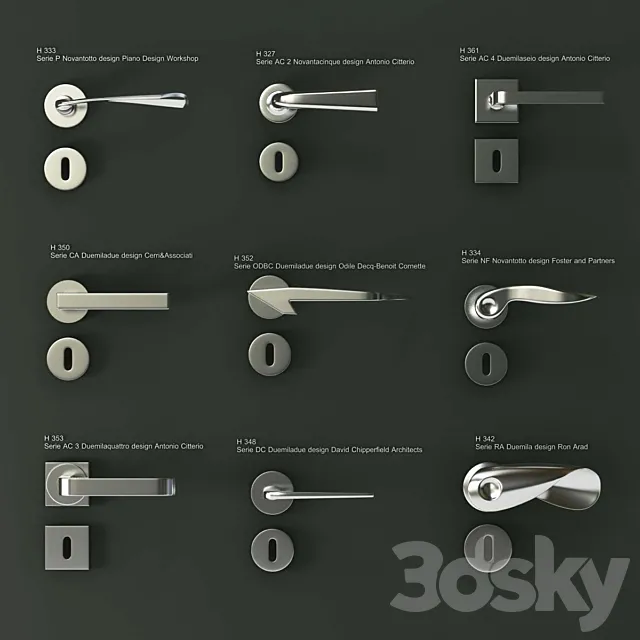 doorknobs-fusital 3DModel