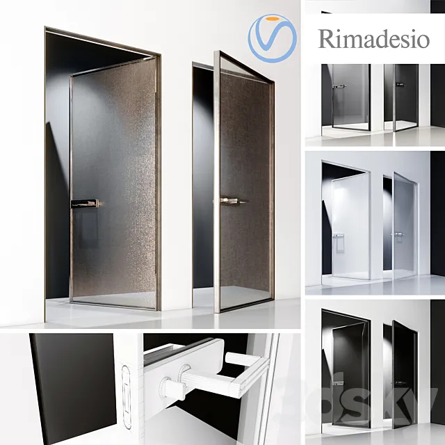 Doors _ Rimadesio doors _ Zen _ 2011 _ v-ray 3D Model