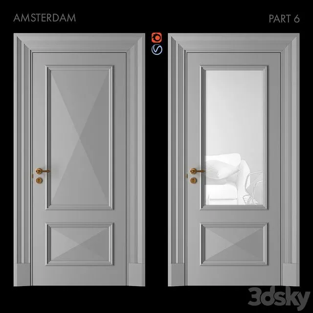 Doors Academy AMSTERDAM part 6 3D Model