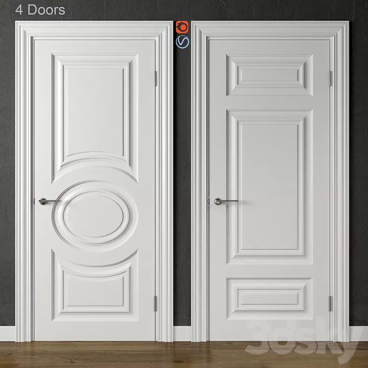 Doors Academy Toulon part 1 3D Model