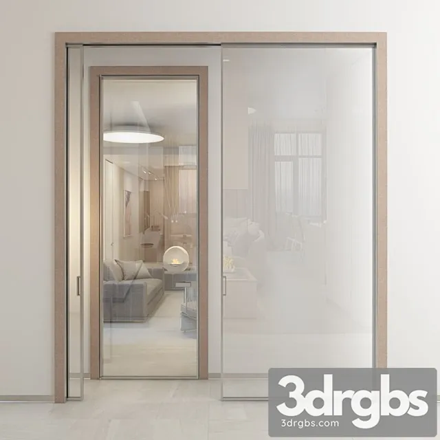 Doors adl adielle mitika 2 3 variations 3D Model Free