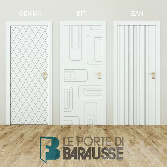 Doors Barausse 3D Model