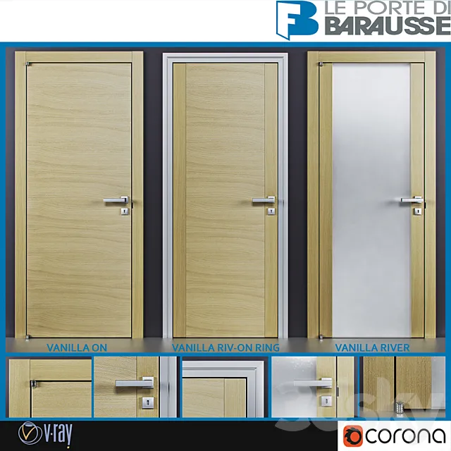 Doors Barausse 3D Model