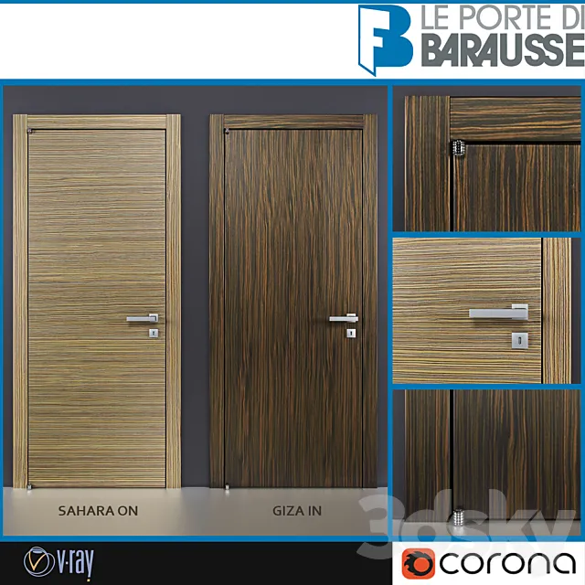 Doors Barausse 3DModel