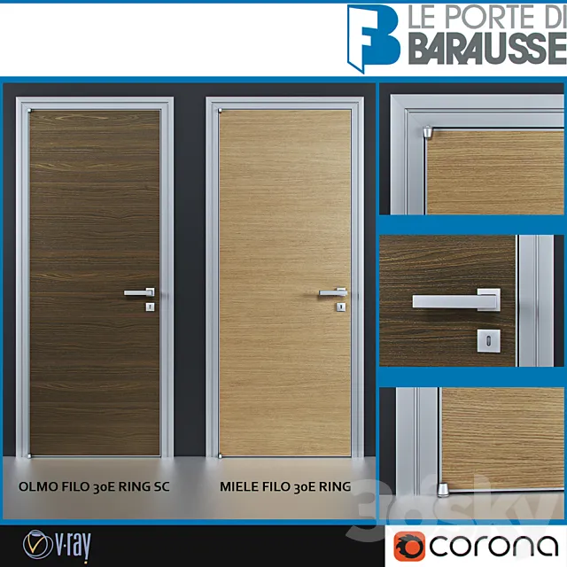 Doors Barausse 3DModel