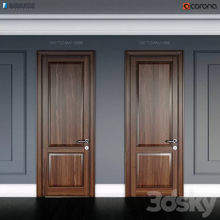 Doors BARAUSSE TIZIANO 3D Model