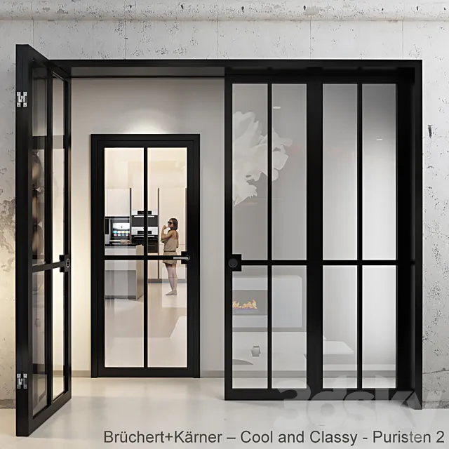 Doors - Brüchert + Kärner - Cool and Classy - Puristen 2.2 3DModel